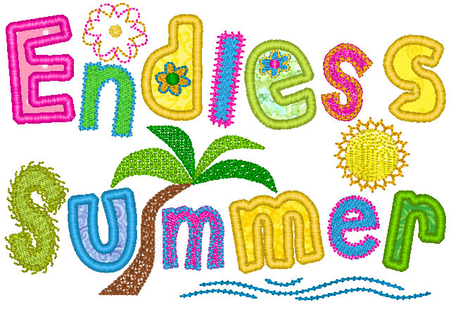 Endless Summer Applique